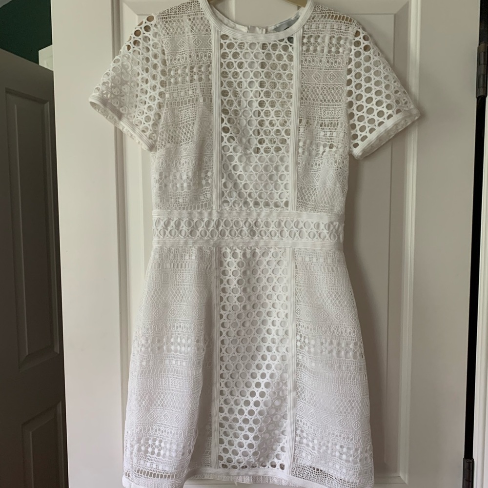 White Lace Dress